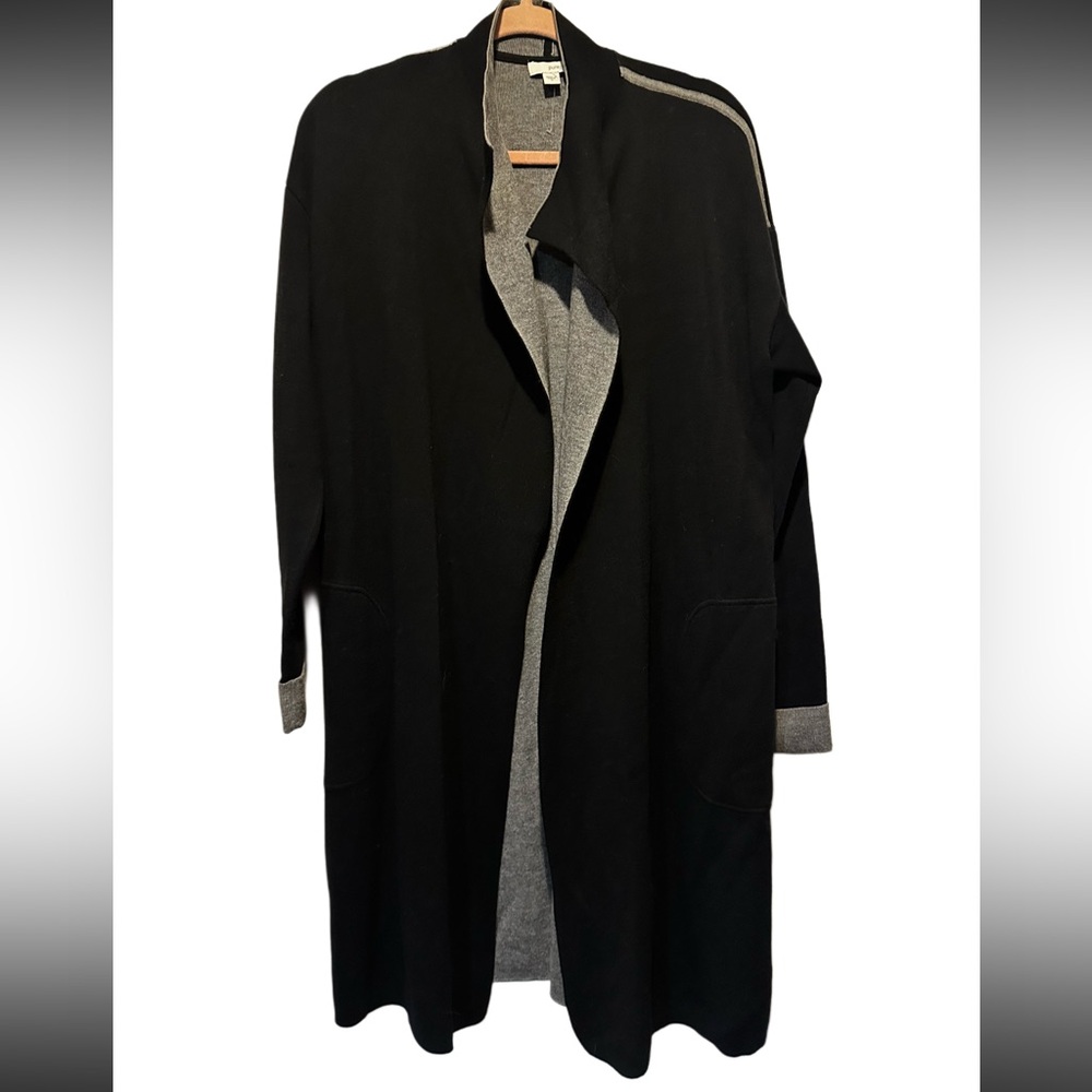 Pure Jill black and gray cardigan size‎ s fits up to size L